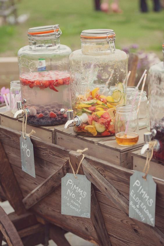 organiser un bar à jus de fruits pour sa fete